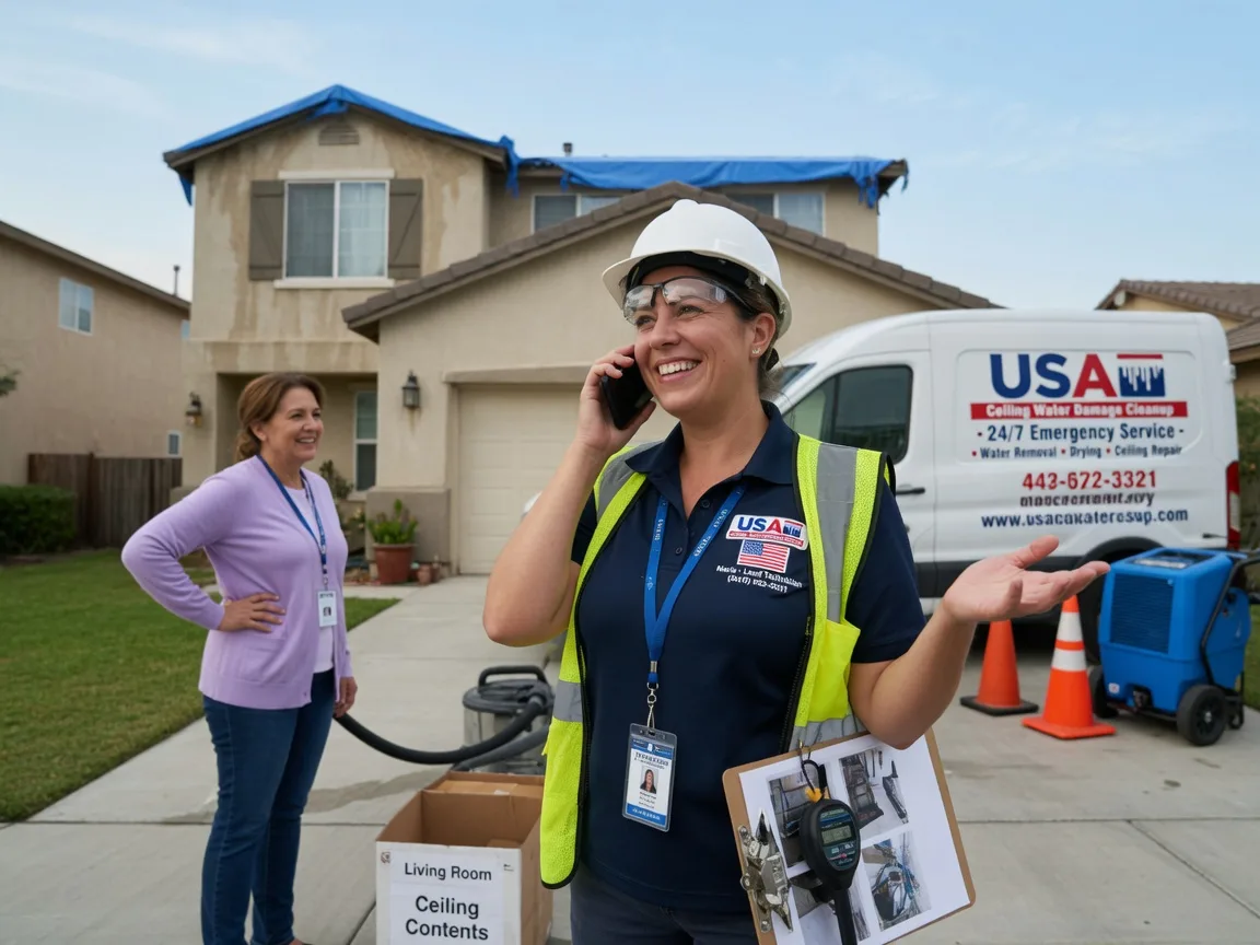 Ceiling Water Damage Restoration Welling, OK FAQs